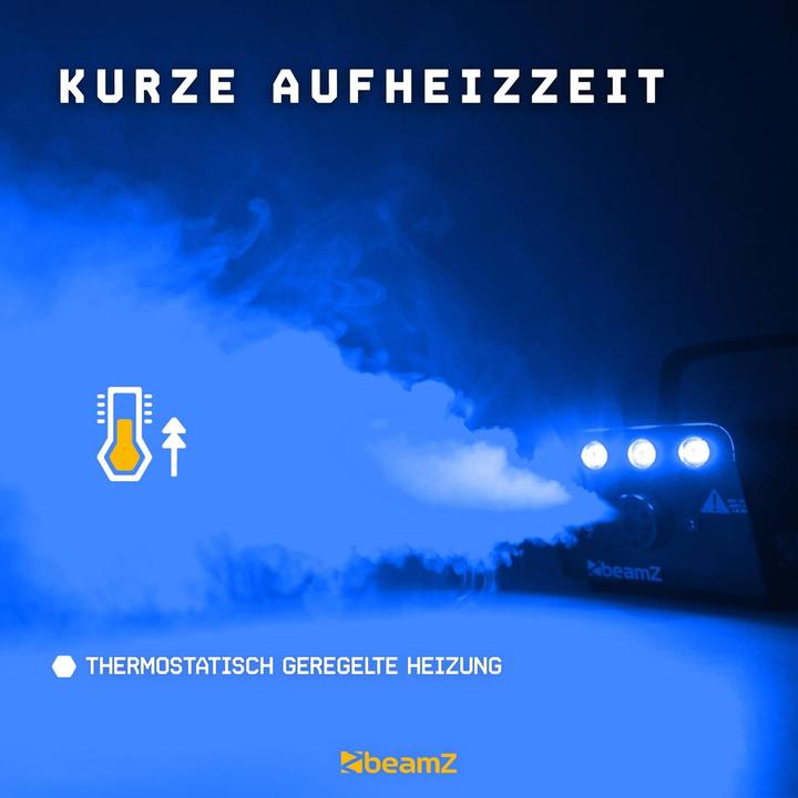 Produktbild BeamZ Ice Mini Nebelmaschine ‎S-700-LEDH