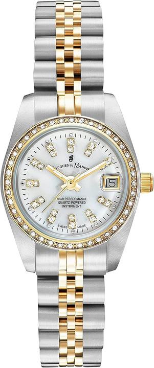 Produktbild Jacques du Manoir Dameshorloge Inspiration, analoog mit Armband (Analoguhr, Swiss Made, 26 mm)