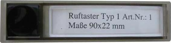 Image du produit Bticino Bouton-poussoir d'appel 00001