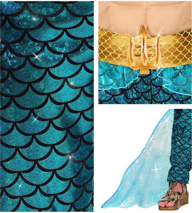 Actual product image Widmann Poseidon - sea god (S)