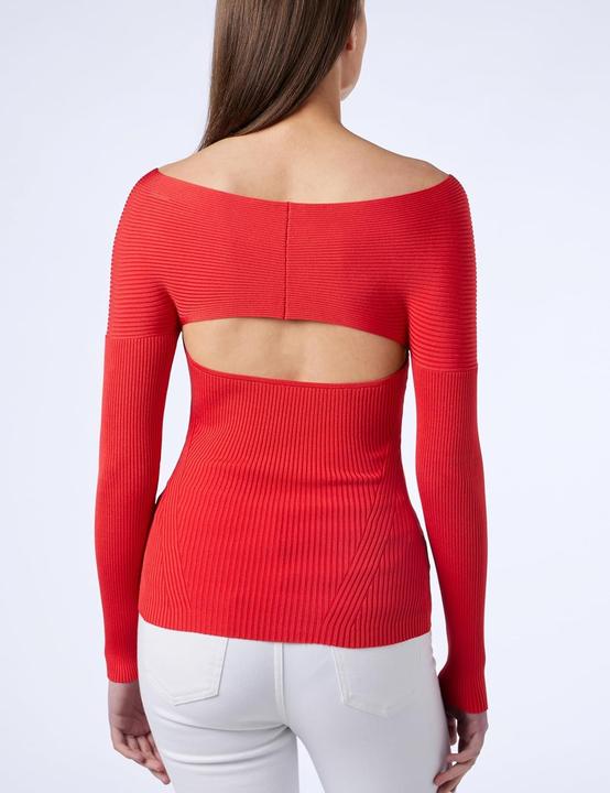 Image du produit Pinko Amaranto Elite Compact geribbeld gebreid (XS)