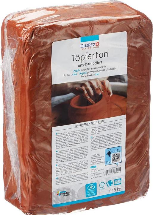 Image du produit Glorex Argile de poterie 5 kg