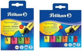 Actual product image Pelikan Highlighter 490 (Neon green, Neon orange, Neon yellow, Neon pink, 2 mm, 6 x)