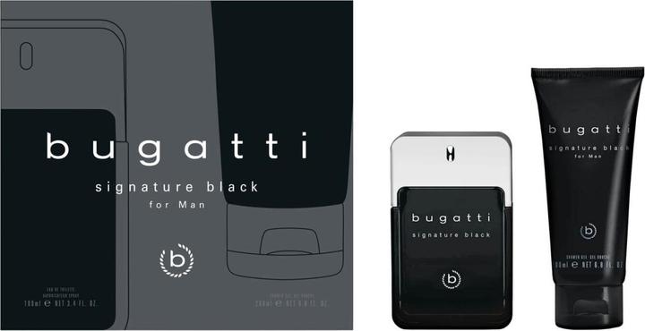 Actual product image Bugatti Christmas 2022 Black Eau de Toilette 100 / Shower Gel (Eau de toilette)