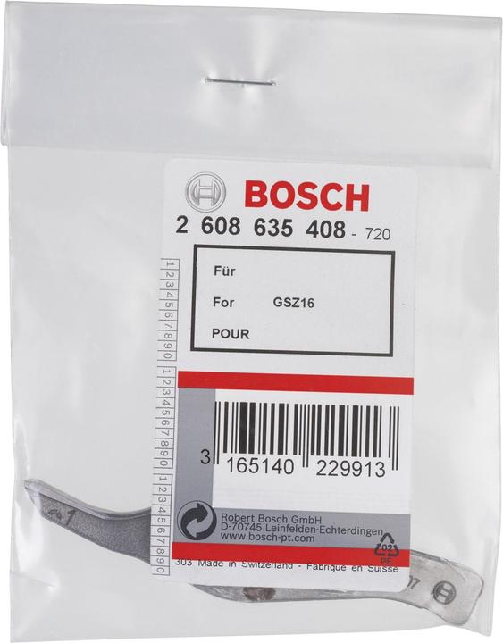 Produktbild Bosch Professional Zubehör Messer Kurve, für Bosch-Schlitzschere GSZ 160 Professional