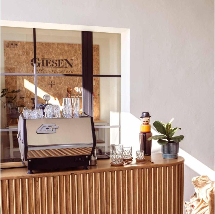 Produktbild Leonardo Cappuccino Becher Gocce mit Untersetzer 380 ml (390 ml, 6 x)