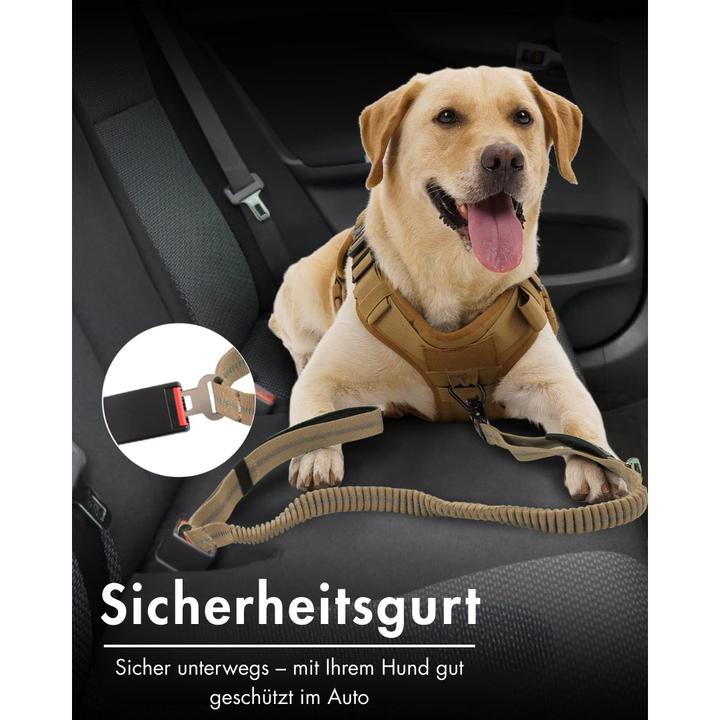 Image du produit Suba Laisse pour chien avec ceinture de sécurité (Chien, Jogging)