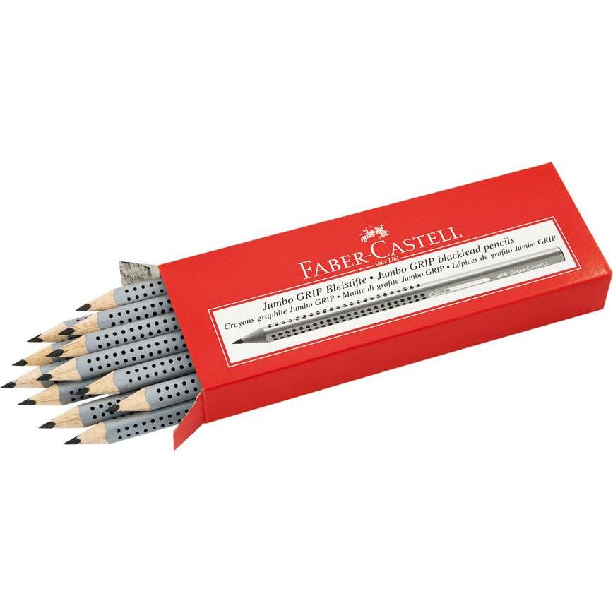 Thumbnail - Faber-Castell, Bleistift, 12er Pack, Jumbo-Grip-Bleistift, Ø 10 mm (10 mm, B, 12 x)