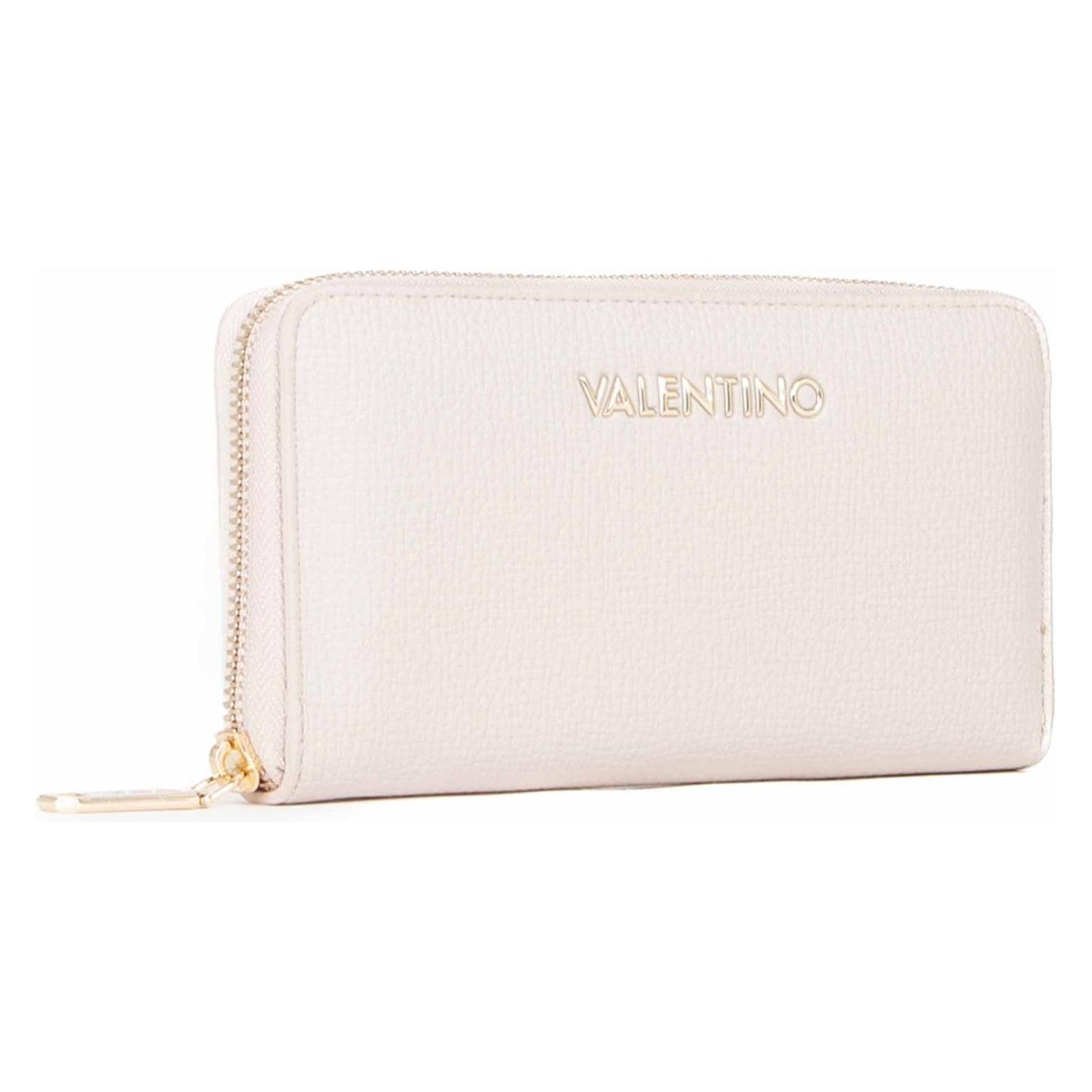 Valentino, Damen, Portemonnaie, Stereo Re Zip Around Wallet, Beige