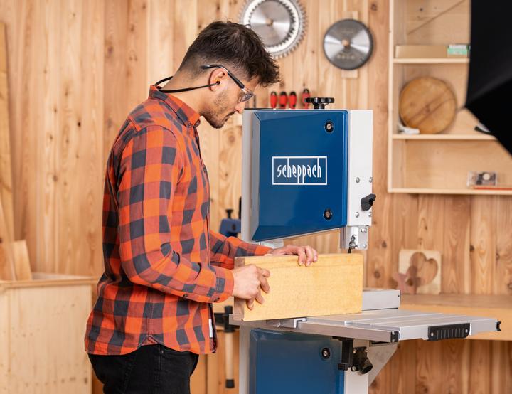 Actual product image Scheppach Band saw