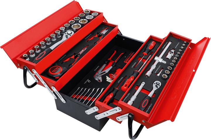 Actual product image BGS Metal tool case (86 pieces)