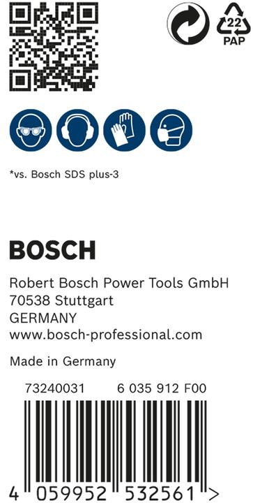 Productafbeelding Bosch Professional Zubehör Expert SDS plus-7X hamerboren, 8 x 100 x 165 mm,30-delig. (8 millimeter)