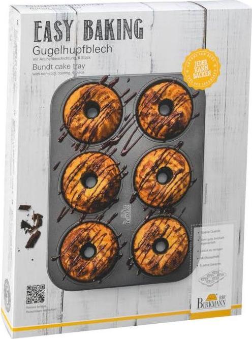 Produktbild Birkmann Gugelhupfformenbleche (10 cm)