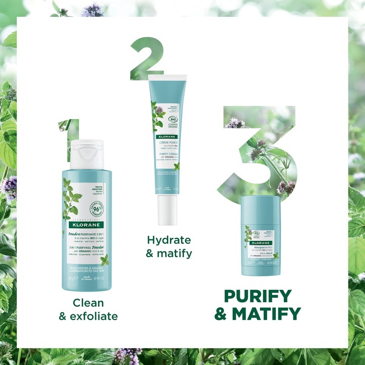 Produktbild Klorane Stick-Maske mit BIO-Wasserminze (25 ml)