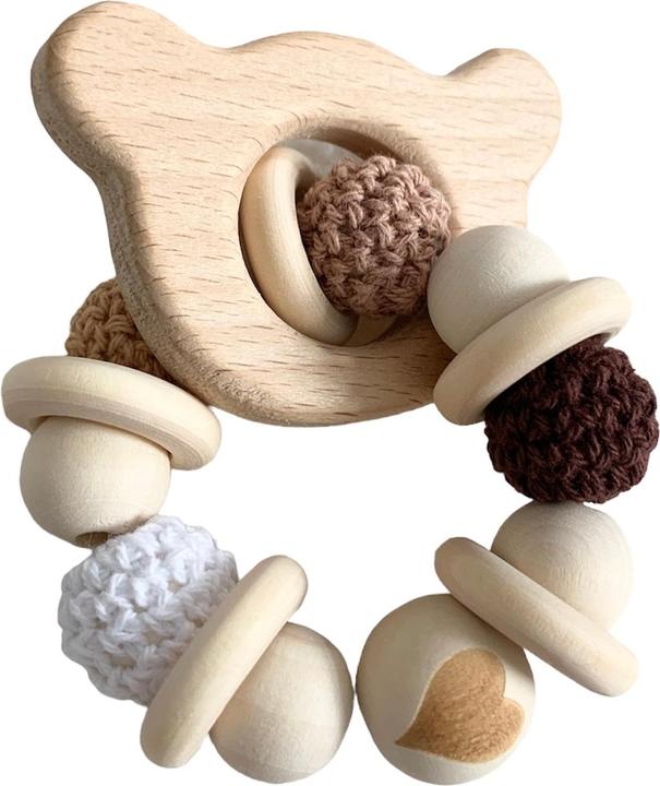 Actual product image Nelaroom Teether Bear (0 Months)