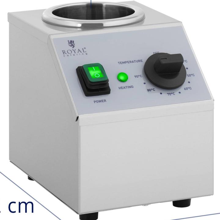 Produktbild Royal Catering Sossenwärmer Saucenwärmer 1 L Flasche Saucen warmhalten 40 - 90 °C 175 W