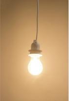 Actual product image Rayher Lamp holder with switch for E27 socket White