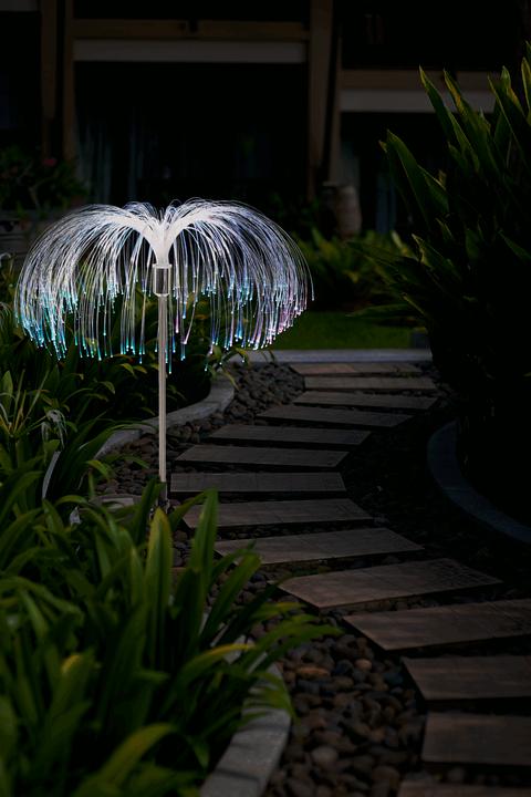 Image du produit Cover-Discount Fiche solaire LED de jardin Magic Fountain