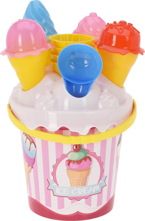 Image du produit Champ Seau de plage avec moules à glace, 17 cm