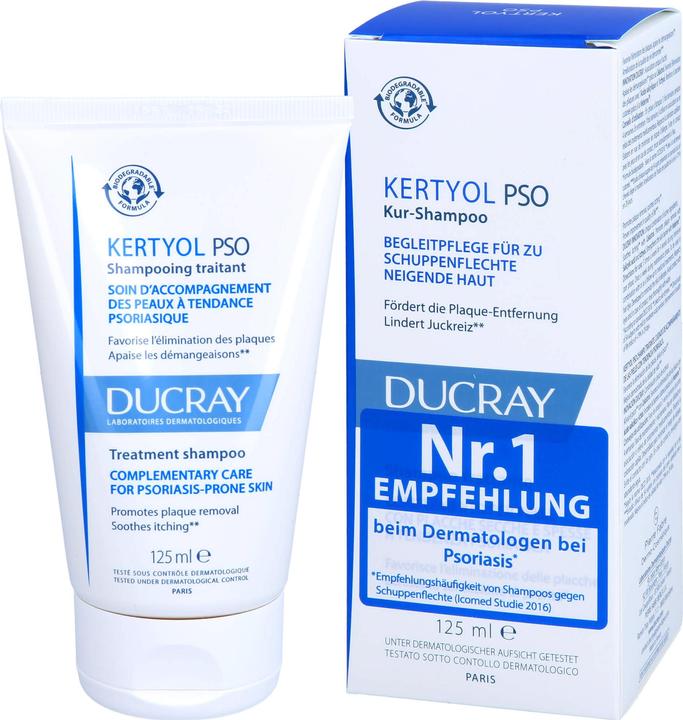Produktbild Ducray Kertyol P.S.O. ausgleichendes Kur-Shampoo, 125 ml Shampoo (125 ml)
