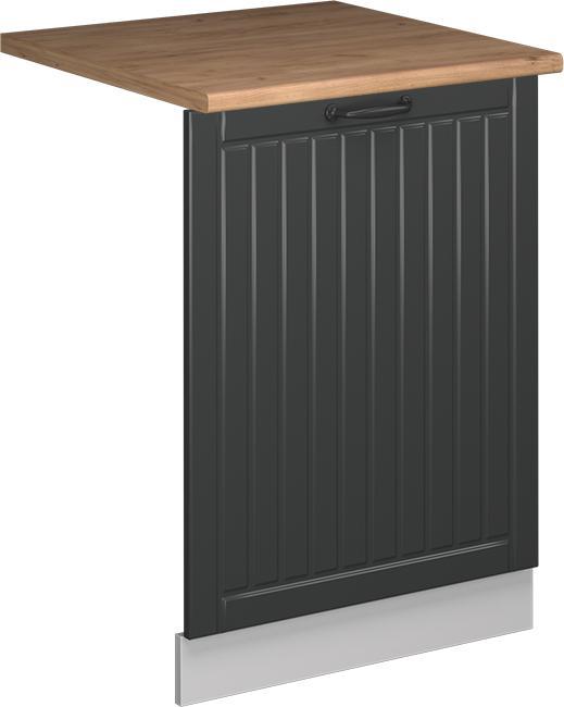 Anthrazit Landhaus, Goldkraft Eiche, Weiss