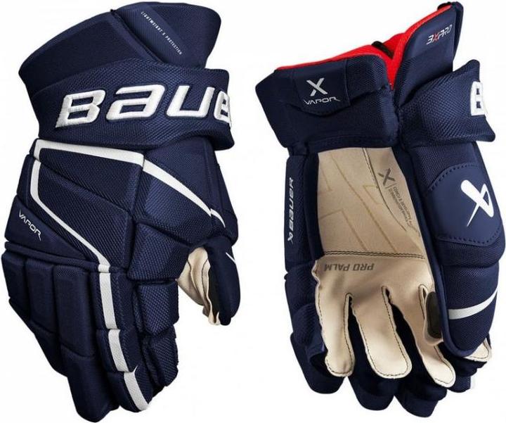Bauer Vapor 3X Pro Sr Hockeyhandschuhe (1.5, 10, 10.5, 11, 11.5, 12, 13, 2.5, 3.5, 4.5, 5.5, 6.5, 7.5, 8.5, 9.5)