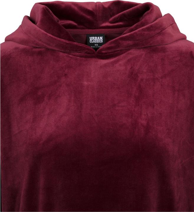 Actual product image Urban Classics UC Ladies Ladies Short Velvet Gathered Hoody (XL)