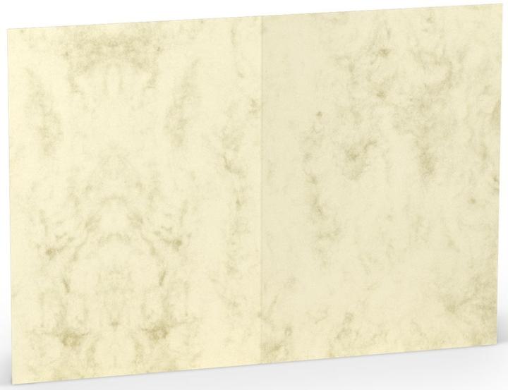 Nährwerte und Zutaten Rössler Coloretti Karten A6 Chamois Marmora im 5er Pack ungefalzt zum Selbstgestalten (5 Stk.)