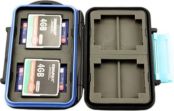 Produktbild JJC Aufbewahrungs-Box für 4x CF und 8x SD/SDHC/SDXD Speicherkarten (Speicherkartenhülle)