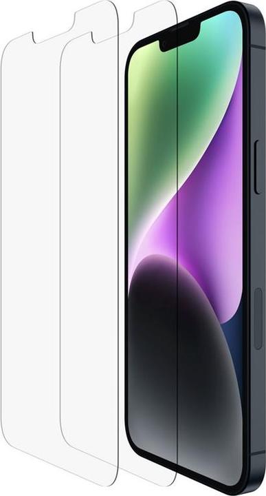 Actual product image Belkin ScreenForce TemperedGlass antimikrobiell (1 Piece, Apple iPhone 12, Apple iPhone 12 Pro)