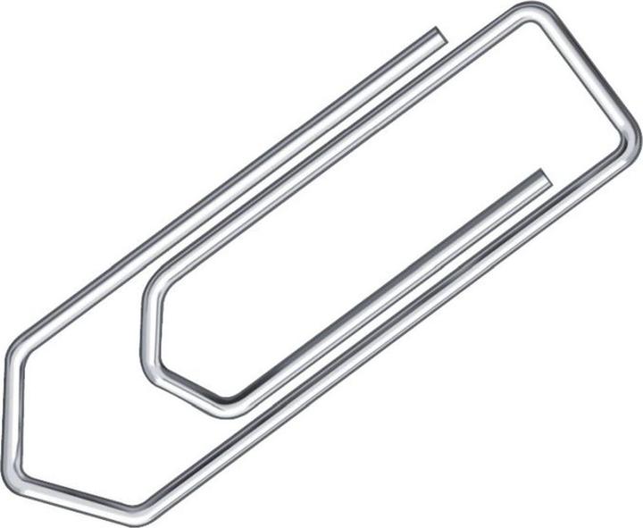 Actual product image Q-Connect Letter clips, pointed shape (1000 x)