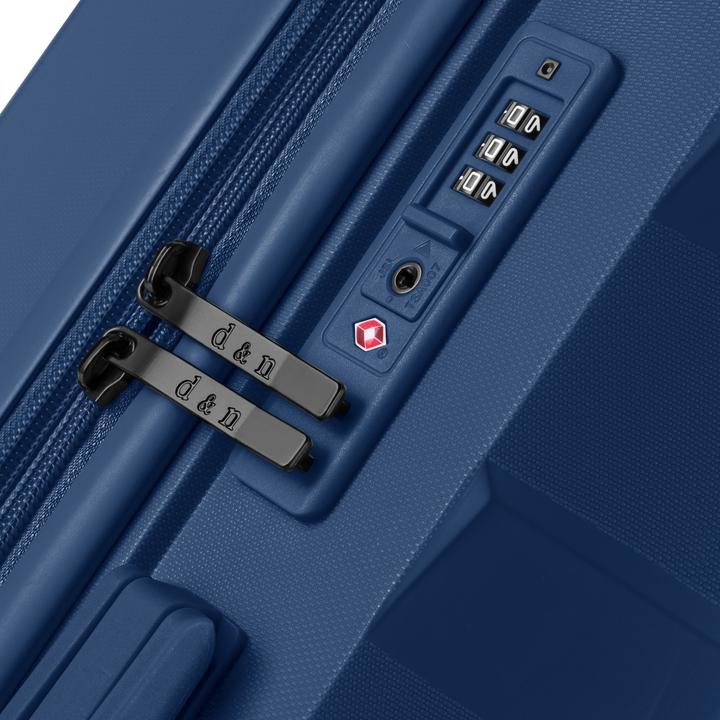 Actual product image D&N South Dakota 4 Rollen Kabinentrolley S 56 cm mit Dehnfalte (40 l)