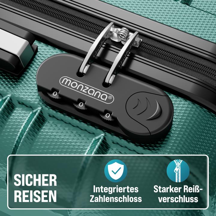 Actual product image Monzana Suitcase set (90 l)