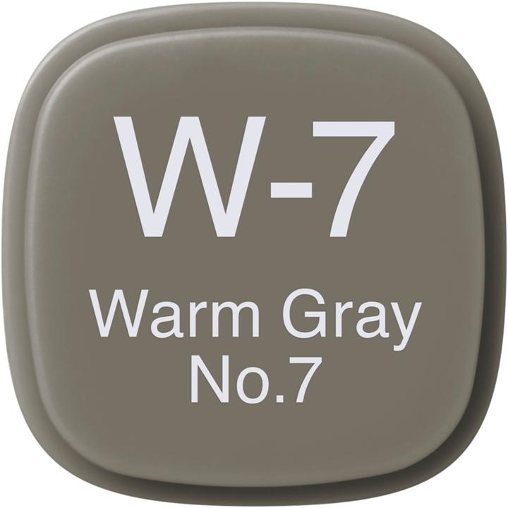 Image du produit Copic Marqueur graphique Classic Type W - 7 (W-7 - Gris chaud No.7, 1 x)