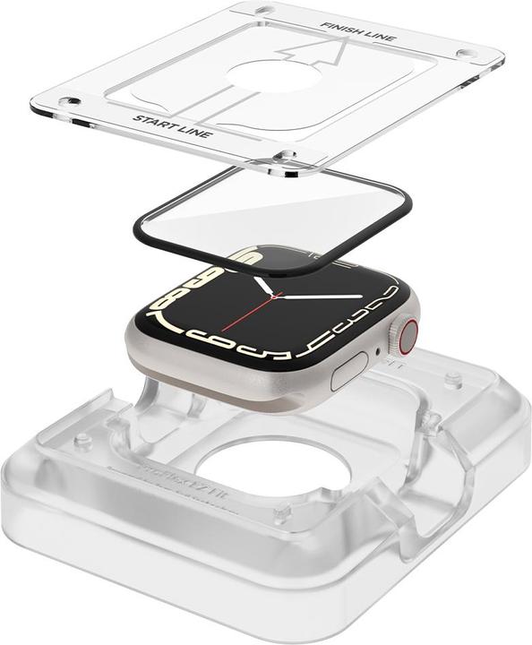 Productafbeelding Spigen ProFlex EZ FIT Apple Watch 7 45mm 2szt./2st AFL04051 Szkło Hybrydowe