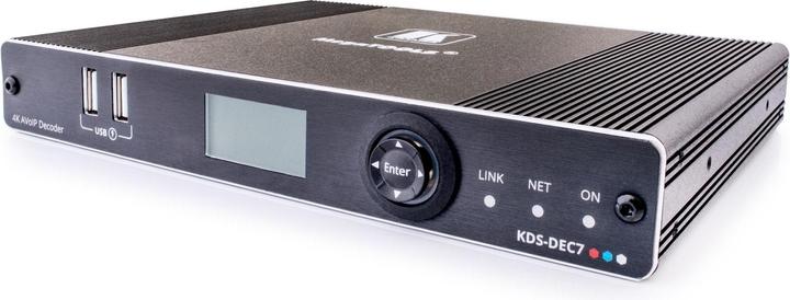 KDS-DEC7 DECODER AVOIP AD ALTE PRESTAZIONI, ALTAMENTE SCALABILE, PER 4K30 4:4:4, HDR10 SU RETE 1G