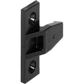 BMB, Möbelausstattung, Aufschiebebeschlag Rahmenteil KS schwarz VE: 200 St. für Spax 4247.037 (200 Stk.)