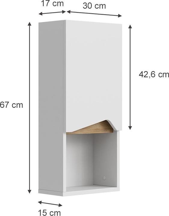 Immagine prodotto Vicco Marelle con porta e scomparto aperto