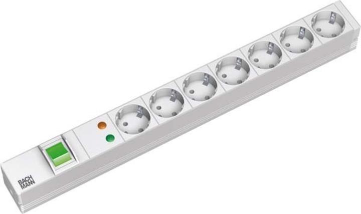Produktbild Bachmann Verlängerungsschnur (Rack (7 x, CEE 7/3, 2 m)