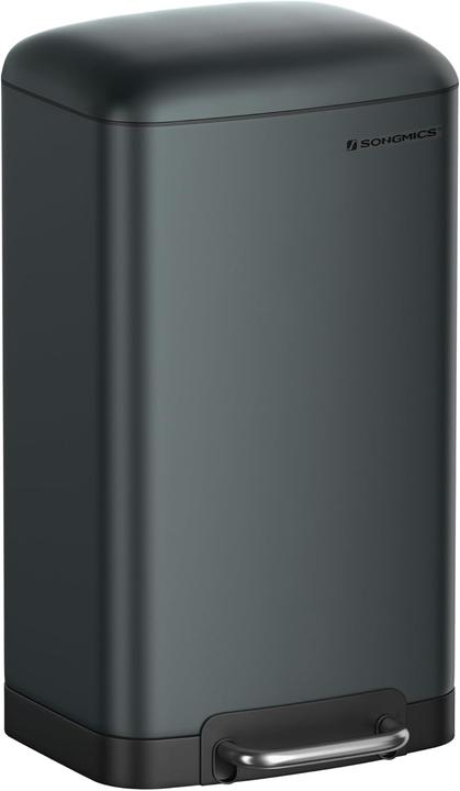 Actual product image Songmics 30L Mülleimer, Rauchgrau (30 l)