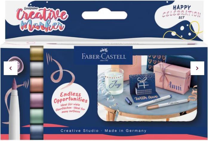 Produktbild Faber-Castell Creative Marker Gofa Brush (6x)