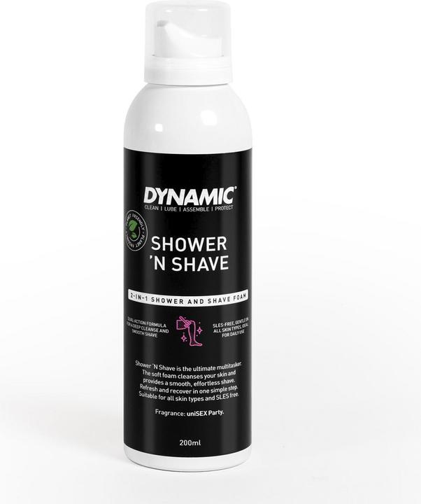 Actual product image Dynamic Bike Care Shower'n Shave - 200ml (200 ml, Shaving soap)