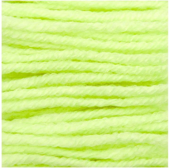 Actual product image Rico Design Hooki Knüpfgarn Neongelb