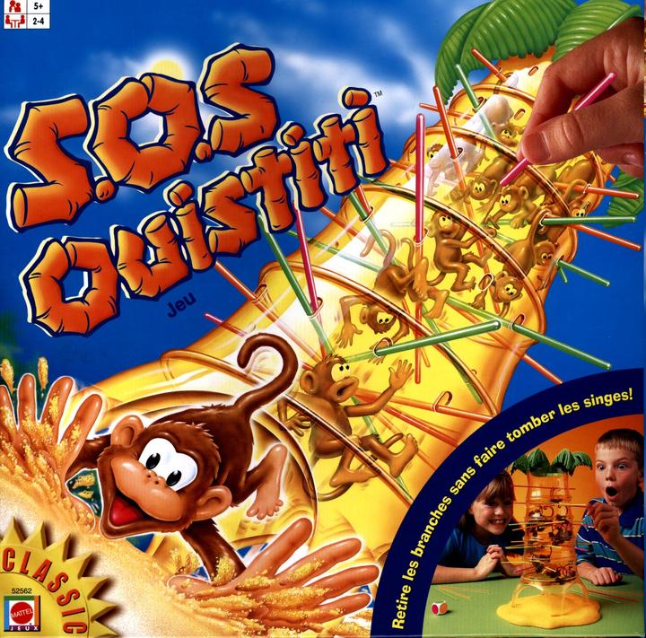 Produktbild Mattel Games S.O.S. Affenalarm (Französisch, 2 Spieler)
