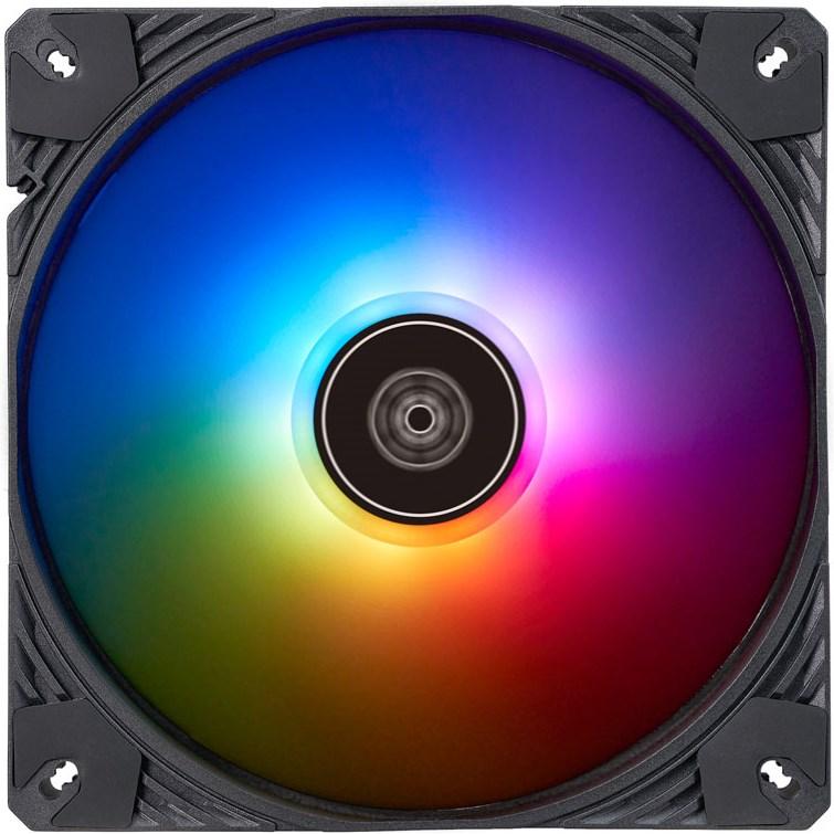 Thumbnail - Silverstone SST-SF140B-ARGB - Shark Force Performance enhanced 140mm PWM ARGB fan (140 mm, 1 x), PC Lüfter, Schwarz