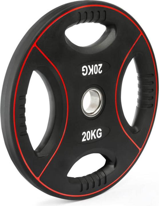 ATX Disque d'haltères en polyuréthane 4-grip (1 x 20 kg)