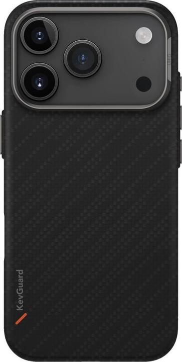 Actual product image Uniq Case Keva EDGE for iPhone 17 Pro Magclick Charging black (Apple iPhone 17 Pro)