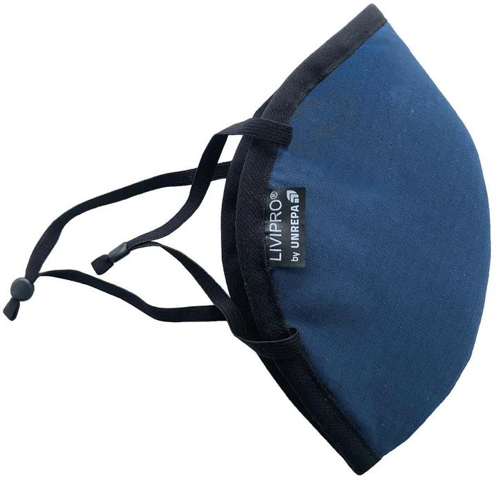 Image du produit Unrepa Masque en tissu Community LIVIPRO Evolution taille XS, bleu (1 x)