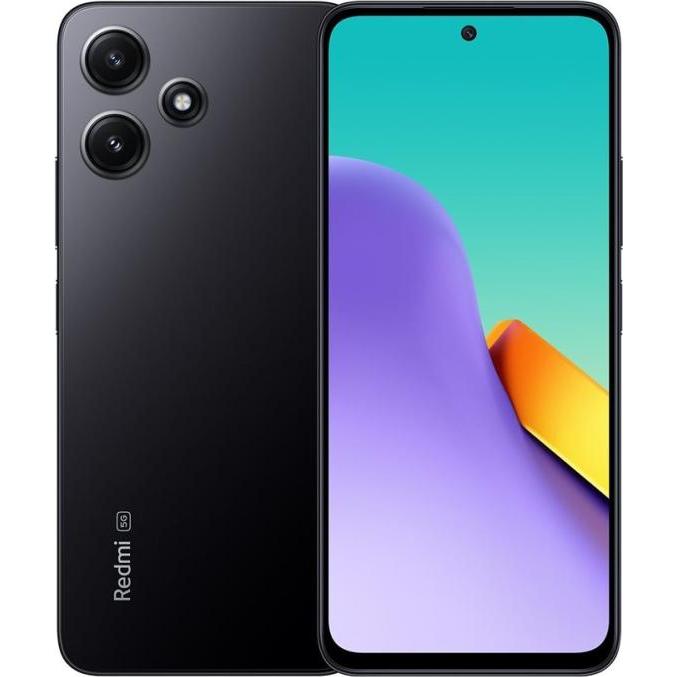 Xiaomi Redmi 12 (128 GB, Midnight Black, 6.79", Hybrid Dual SIM, 5G), Smartphone, Schwarz