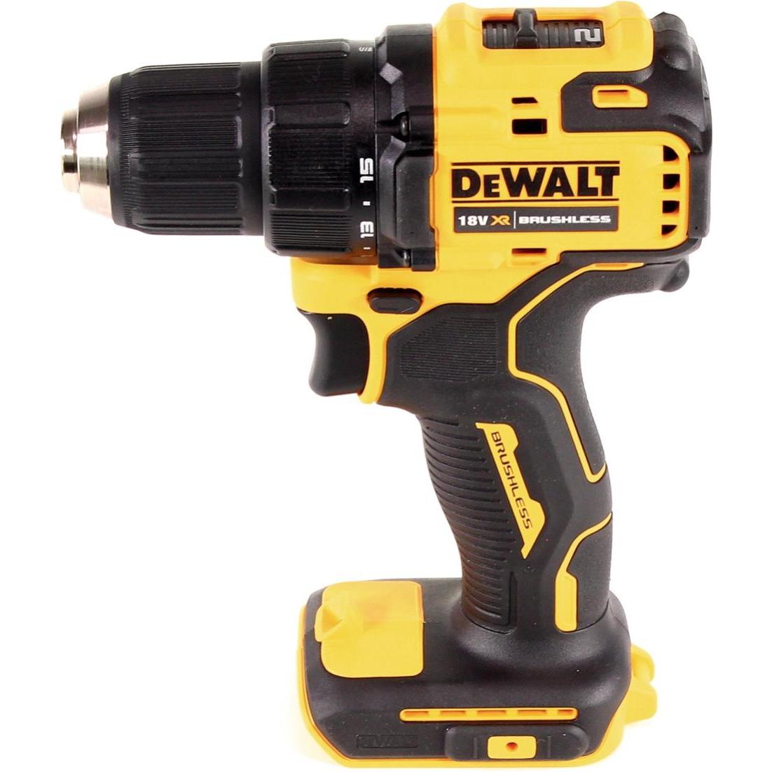 Thumbnail - DeWalt, Bohrmaschine + Akkuschrauber, DCD 708 D1T Akku Bohrschrauber 18V 65Nm Brushless + 1x Akku 2,0Ah + Ladegerät + TS...